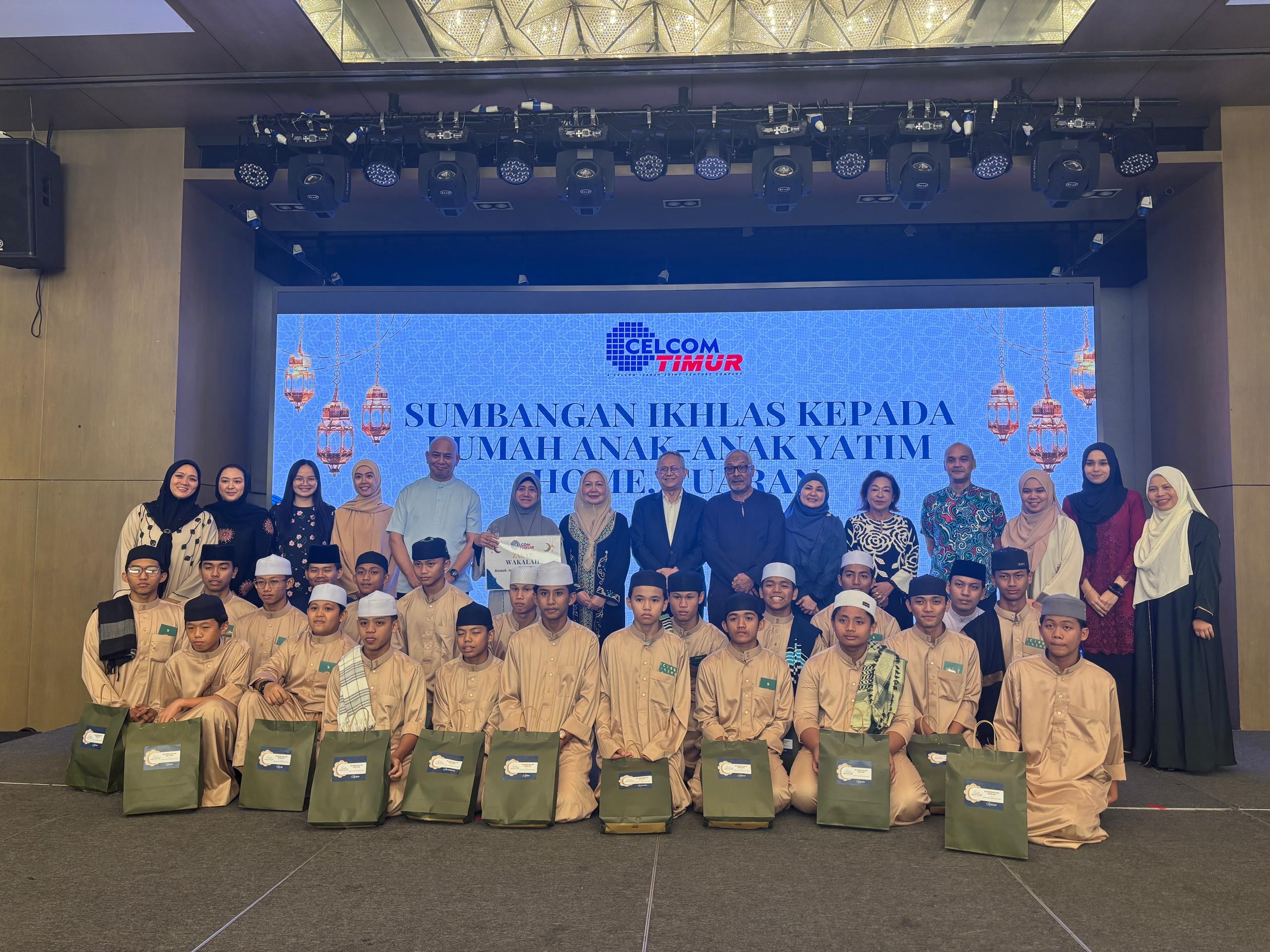 Majlis Iftar Kasih with the Director, Staff and Children from Orphanage Home Tuaran