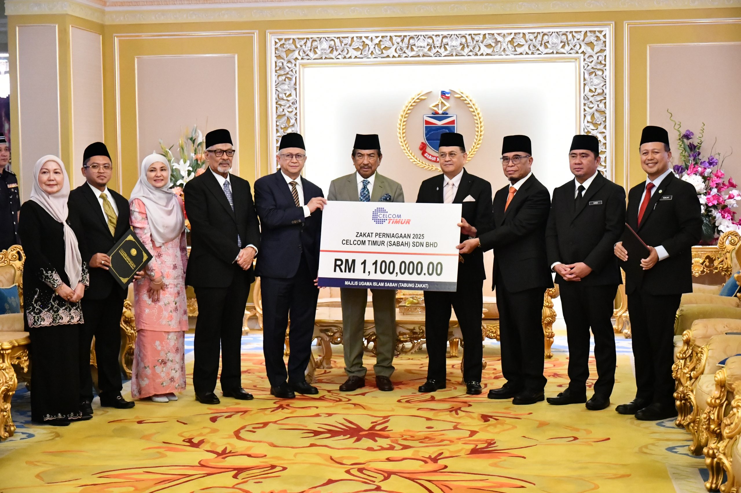 RM1.1 Million Zakat Contributions CTS Strengthens Commitment to Sabah Communities